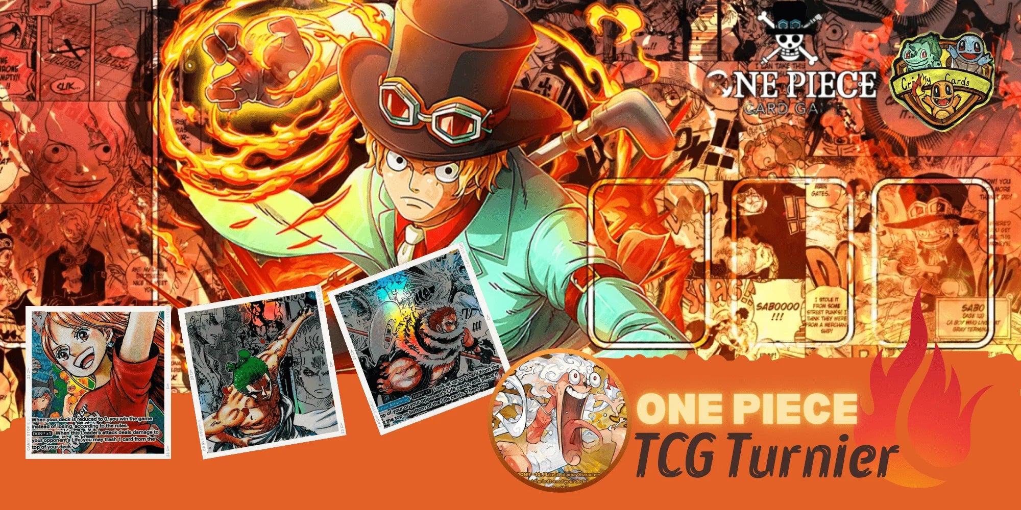 one piece tcg tournament near me June 8th Manga BIG One Piece TCG Tournament