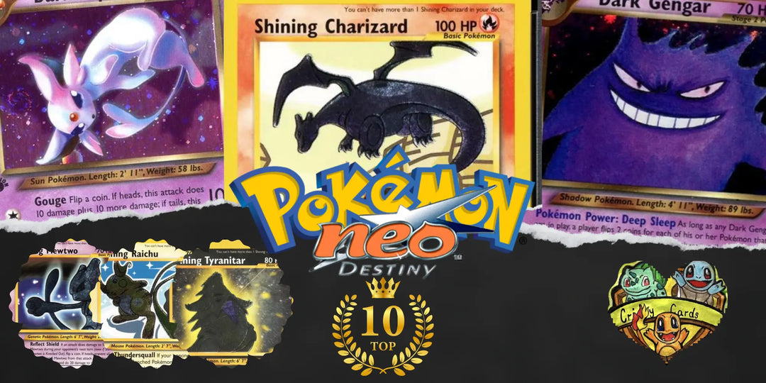 Pokémon Neo Destiny: Die seltensten Karten