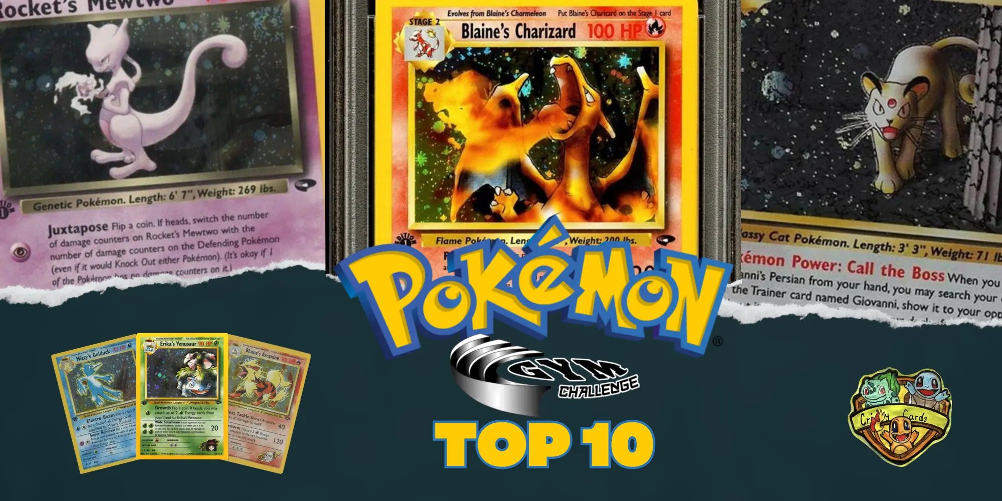 Pokémon Gym Challenge: Die seltensten Karten