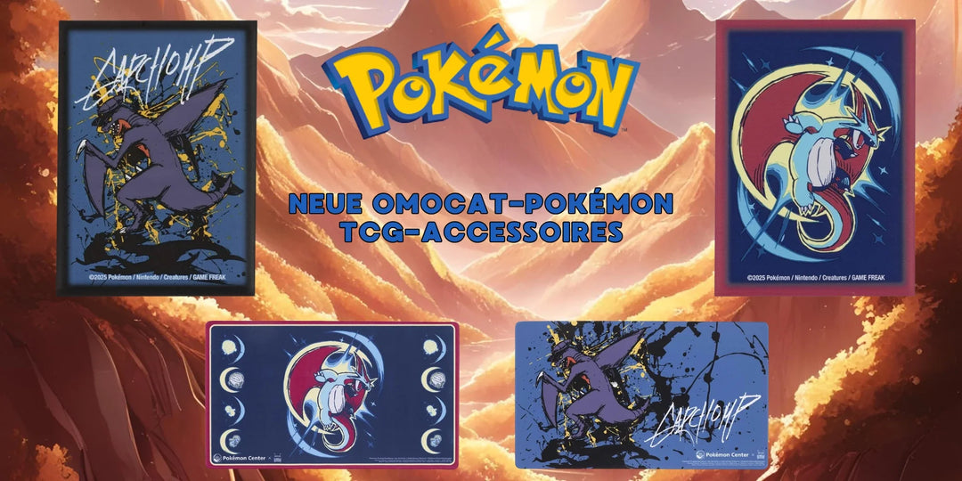 Neue OMOCAT-Pokémon TCG-Accessoires