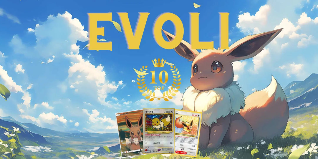 Die Top 10 der seltensten Evoli-Karten