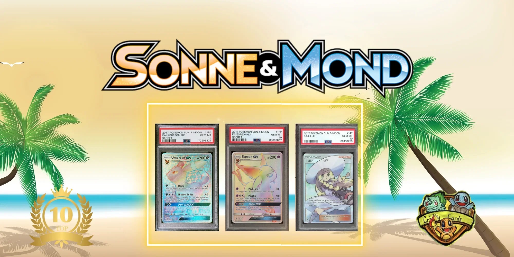 Die Seltensten Pokémon aus Sonne &amp; Mond