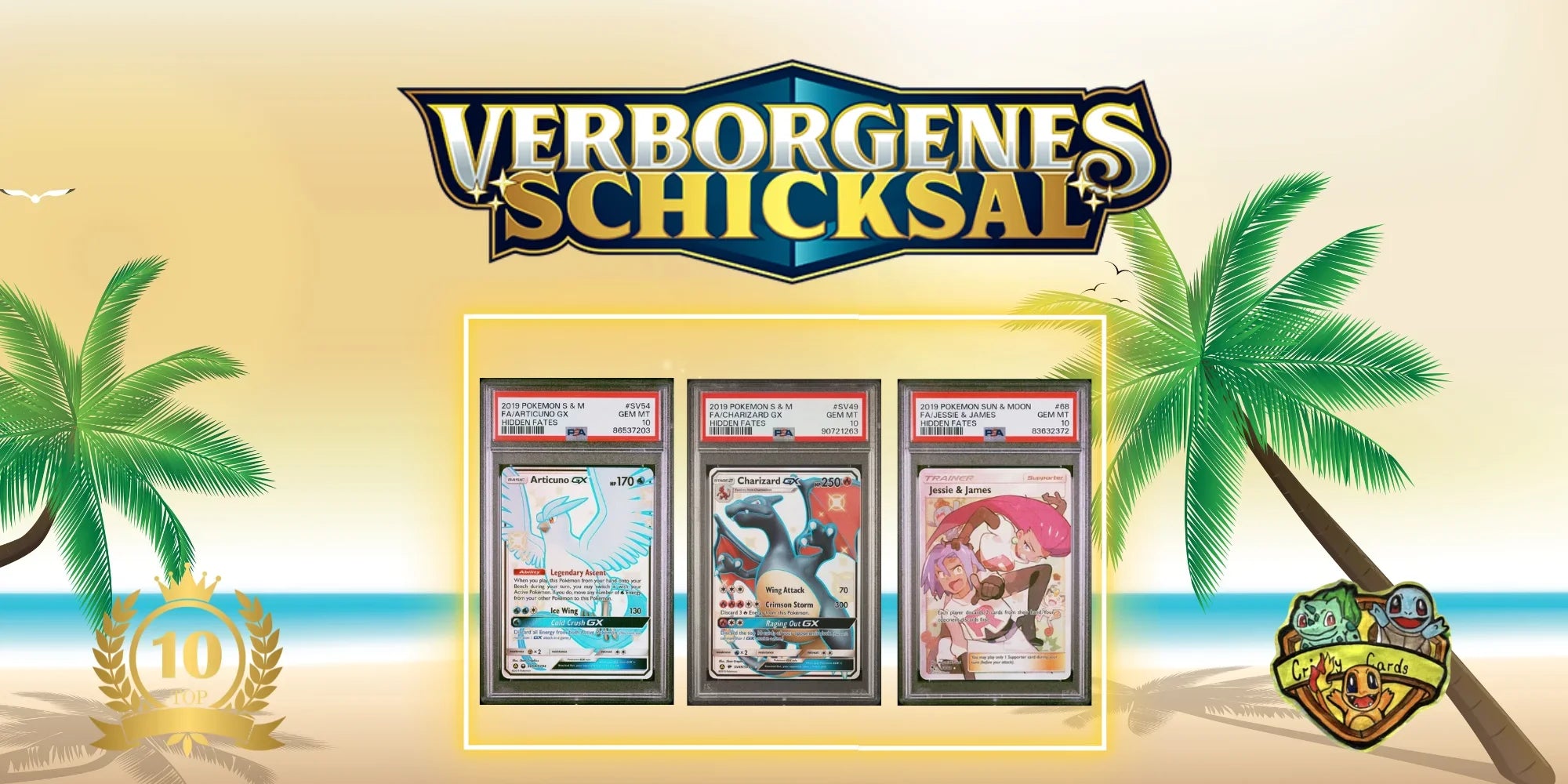 Die Seltensten Pokémon aus Verborgenes Schicksal