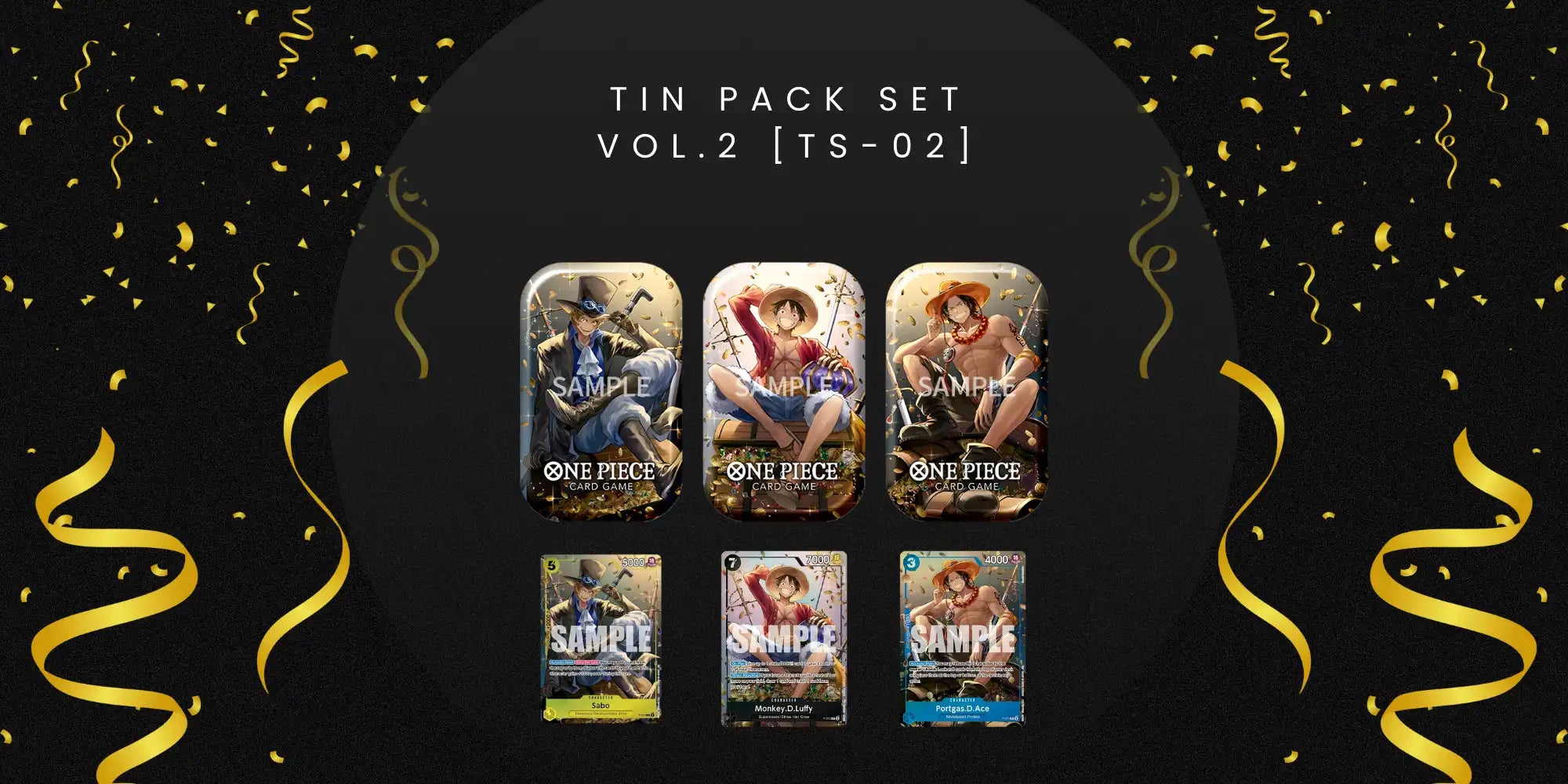 One Piece TCG Tin Pack Set Vol.2 [TS-02]