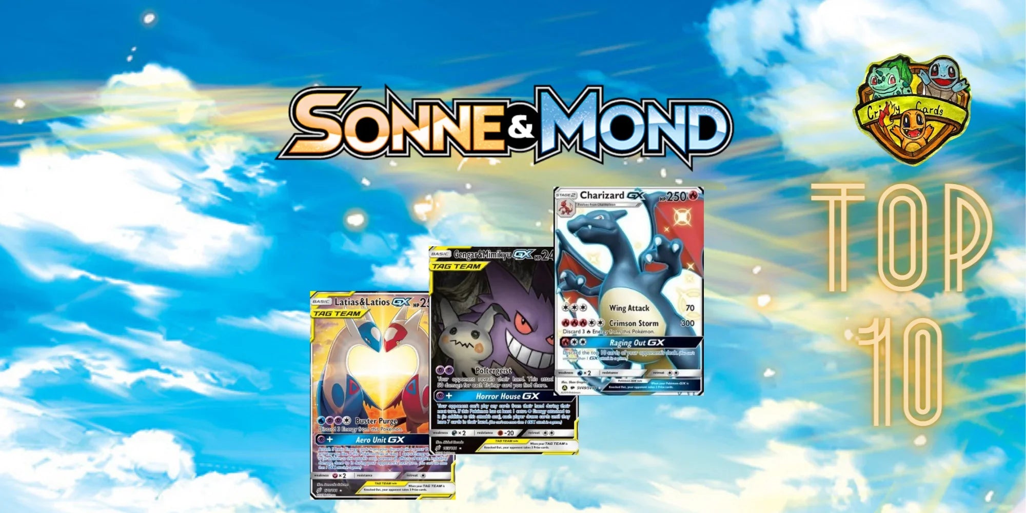 Die 10 teuersten Pokemon Karten aus Sonne und Mond