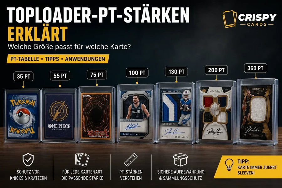 Toploader-PT-Stärken erklärt: Welche Größe passt?