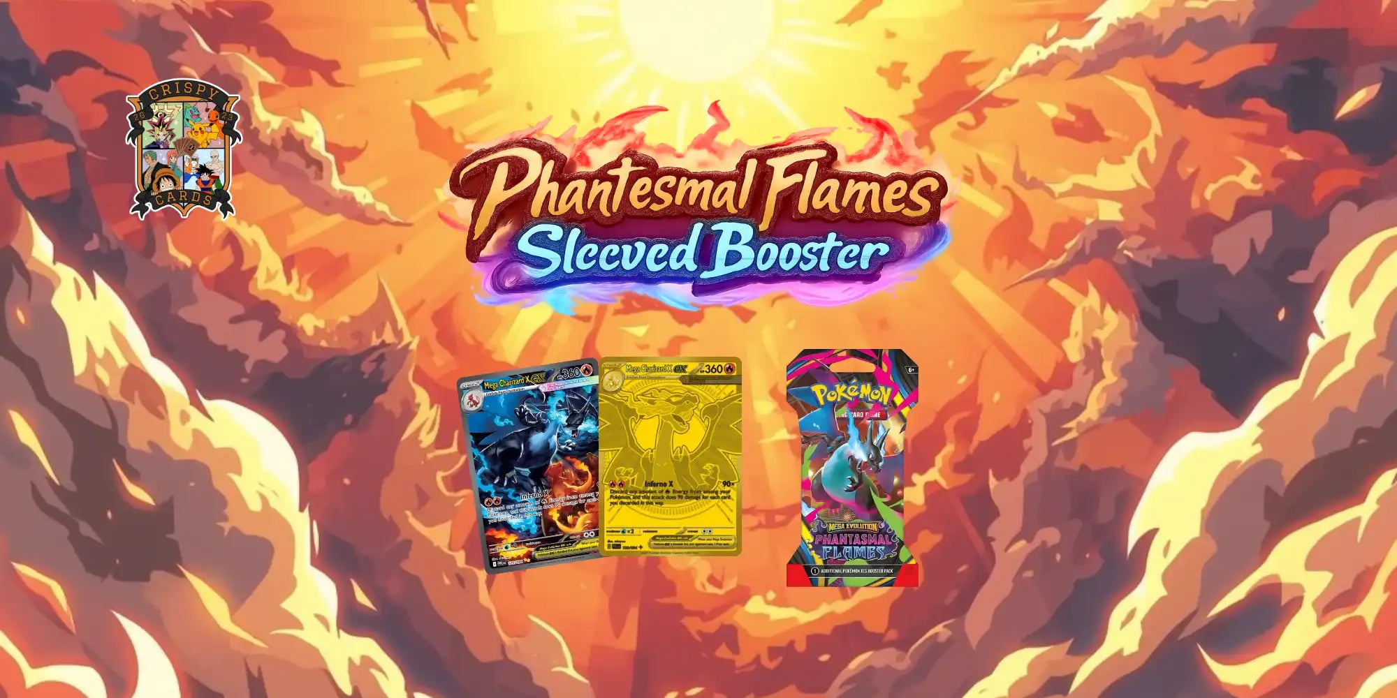 Phantasmal Flames Sleeved Booster