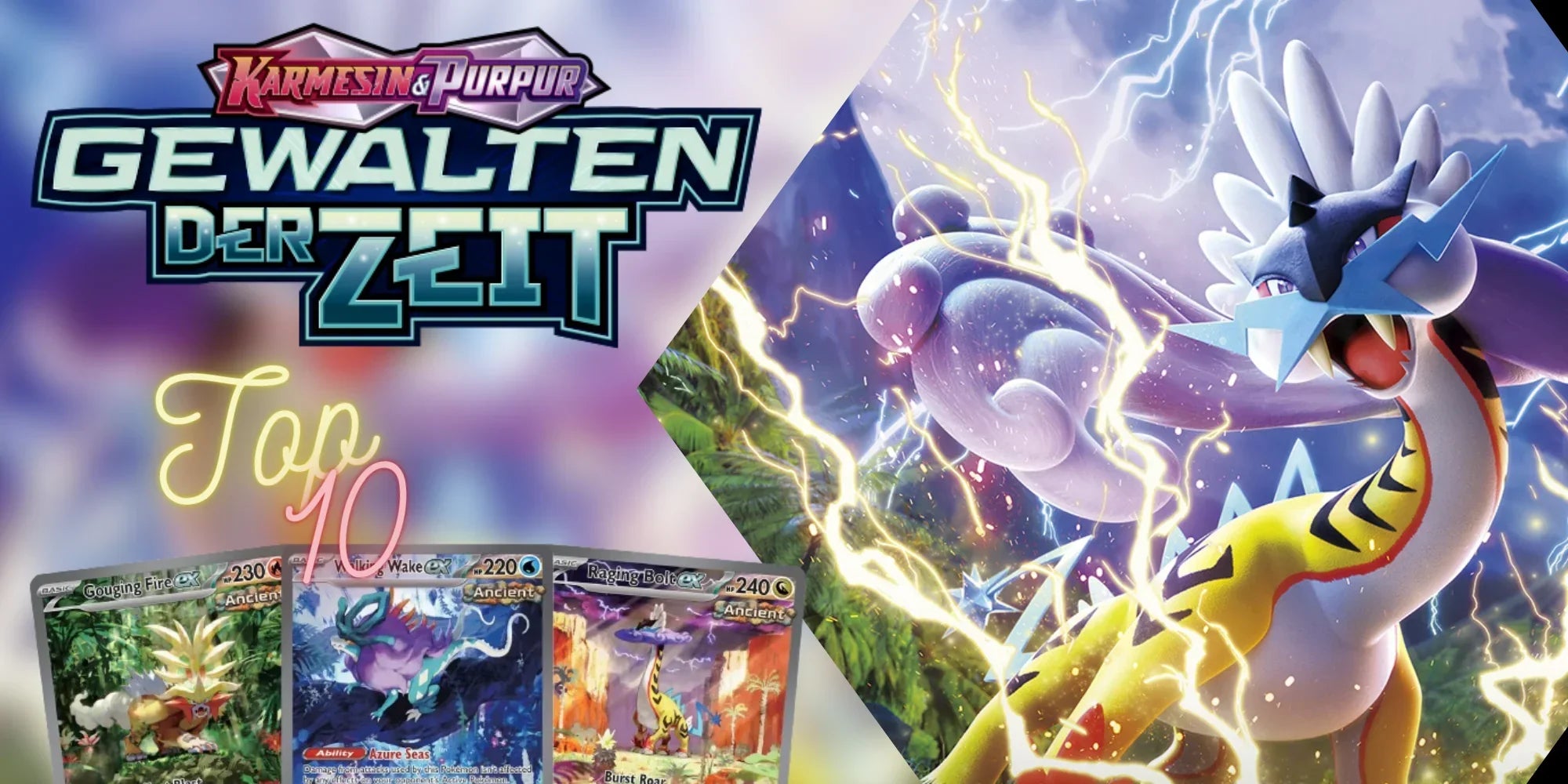 Pokémon Gewalten der Zeit: Top 10 Karten & Infos