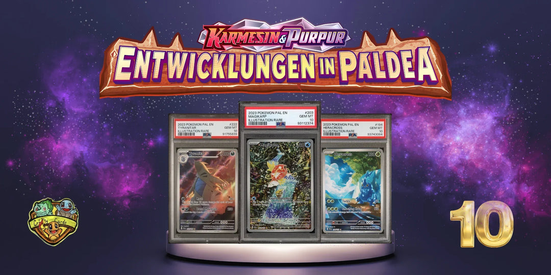 Die 10 seltensten Pokémon aus Entwicklungen in Paldea
