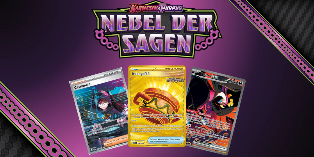 Die 10 seltensten Pokémon aus Nebel der Sagen