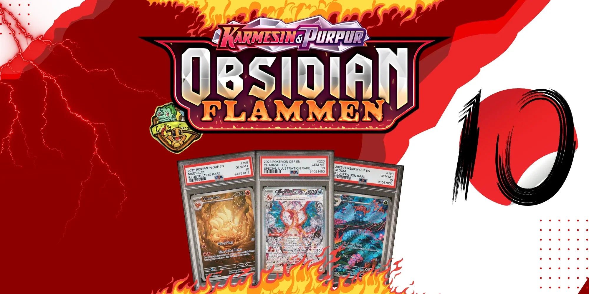Die 10 seltensten Pokémon aus Obsidianflammen