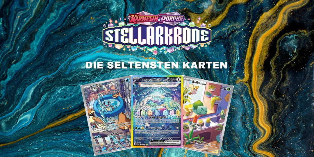 Die 10 seltensten Pokémon aus Stellarkrone