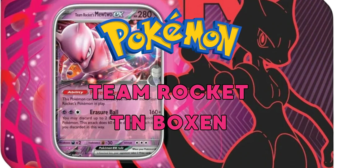 Team Rocket Pokémon TCG – Neue Tin-Boxen angekündigt