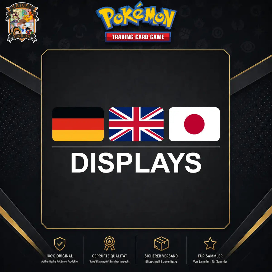 Pokémon Booster Displays – Alle Sprachen
