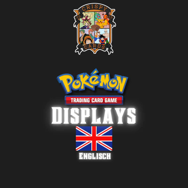 Pokémon Displays in Englisch