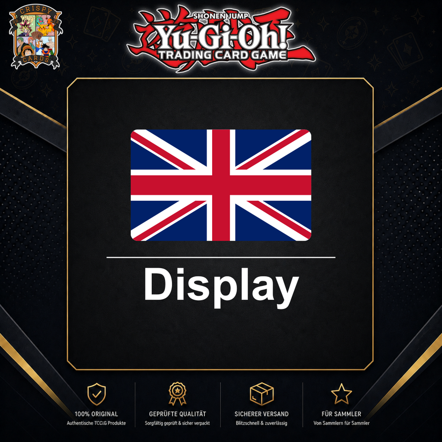 YU-GI-OH! Displays auf Englisch