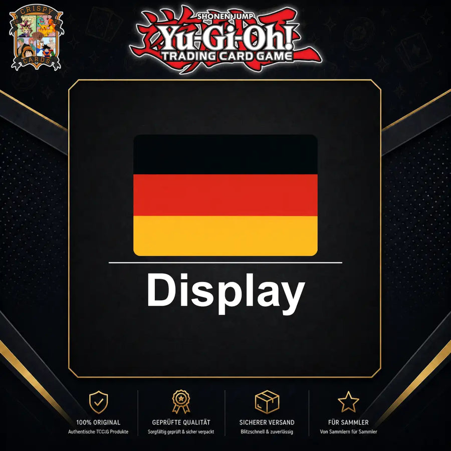 YU-GI-OH! Displays auf Deutsch
