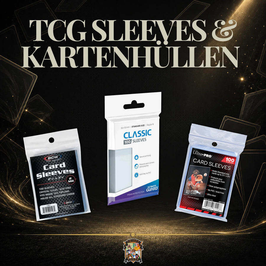 Sleeves & Kartenhüllen für Sammelkarten und TCG