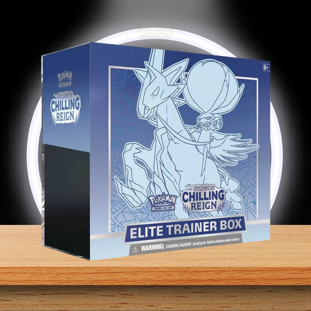 Chilling Reign Ice Rider Calyrex Elite Trainer Box