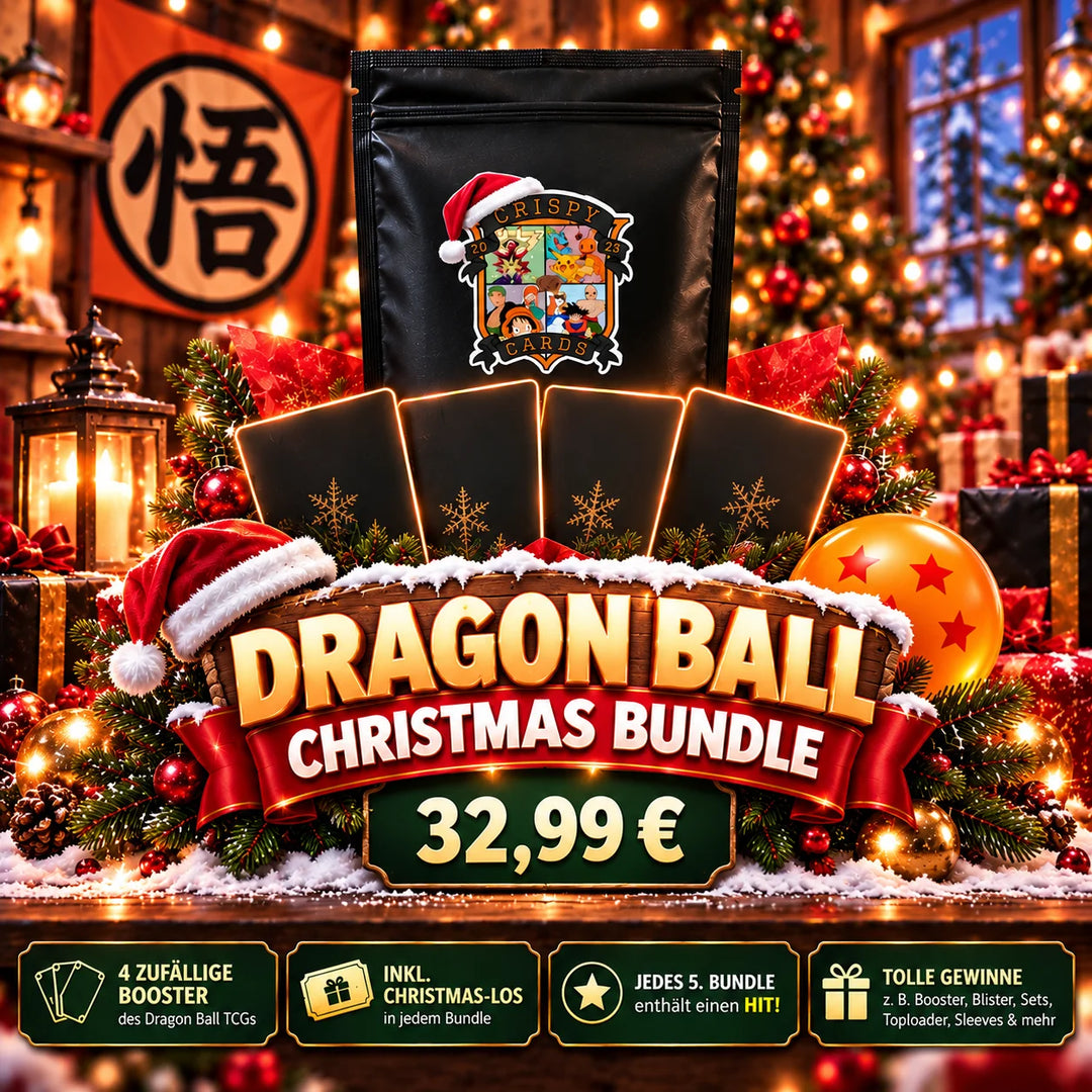 Crispy Christmas Bundle – Pokémon, One Piece & Dragon Ball