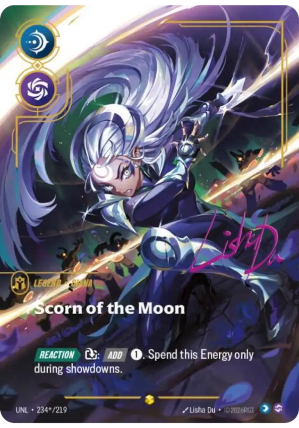 Diana Scorn of the Moon V.3   Signed Showcase