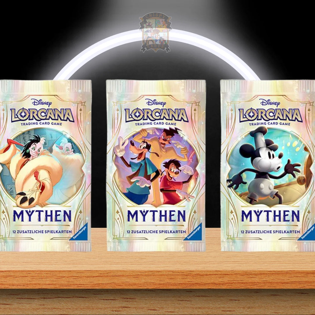 Disney Lorcana Mythen Booster Display