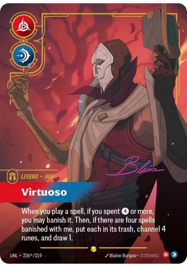 Jhin Virtuoso V.3   Signed Showcase