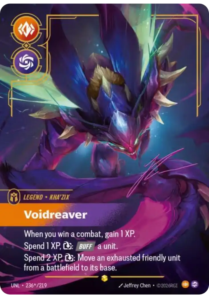 Kha Zix Voidreaver V.3   Signed Showcase