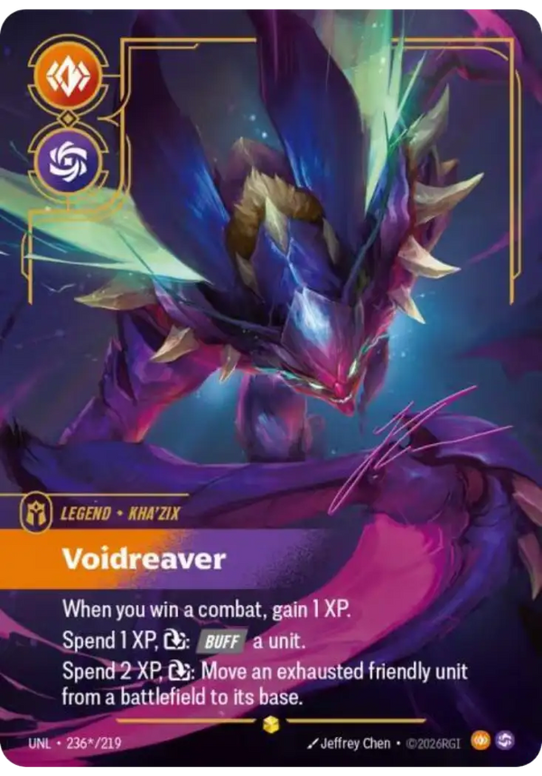 Kha Zix Voidreaver V.3   Signed Showcase