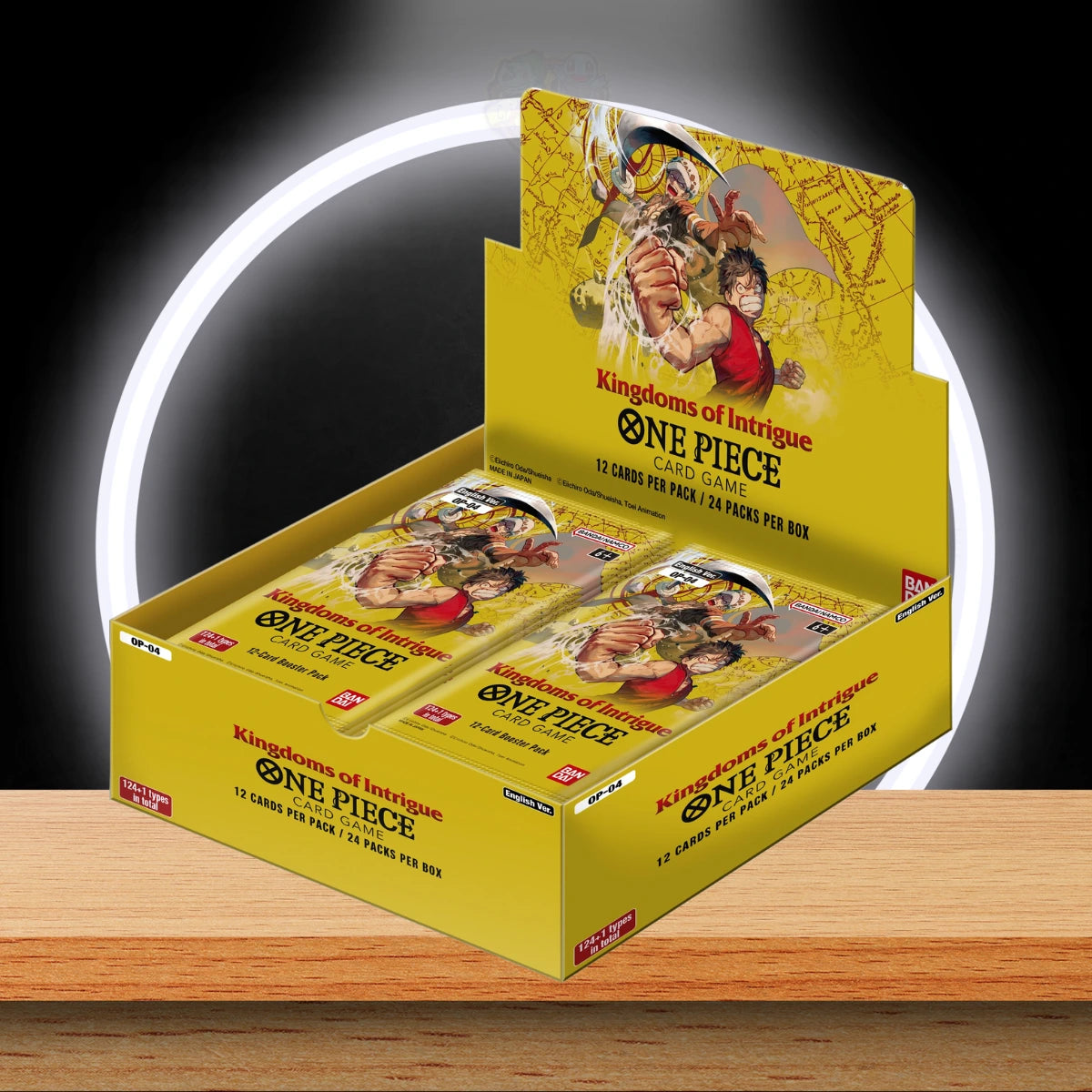 One Piece OP-04 Kingdoms of Intrigue Display (ENG)