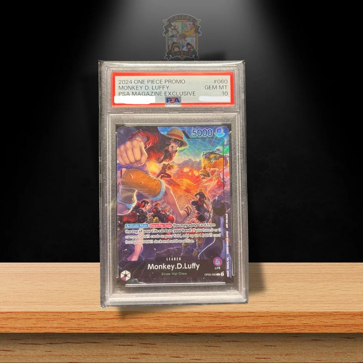 One Piece - Monkey.D.Luffy - OP05 [PROMO] #060 (Englisch) - PSA 10