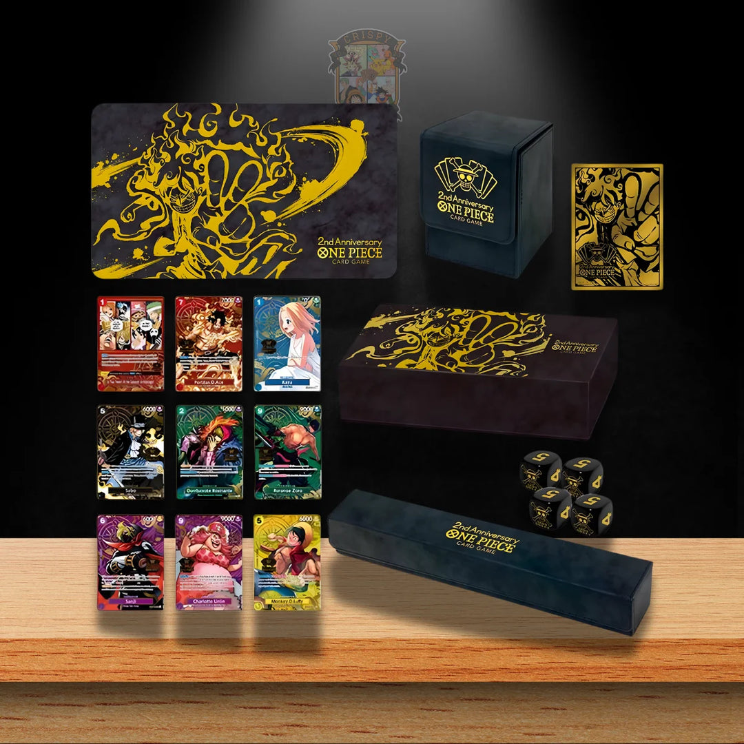 One Piece 2nd Japanese Anniversary Set (English Version) CrispyCards One Piece 2nd Japanese Anniversary Set (English Version) CrispyCards