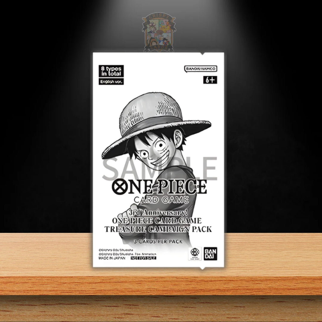 One Piece 3rd Anniversary Treasure Campaign Promo Pack