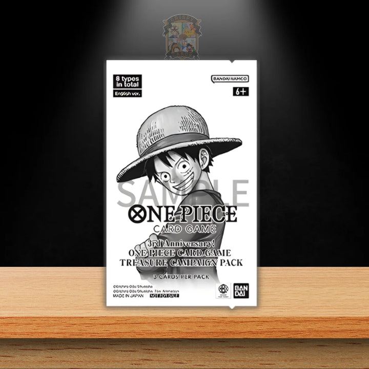 One Piece 3rd Anniversary Treasure Campaign Promo Pack