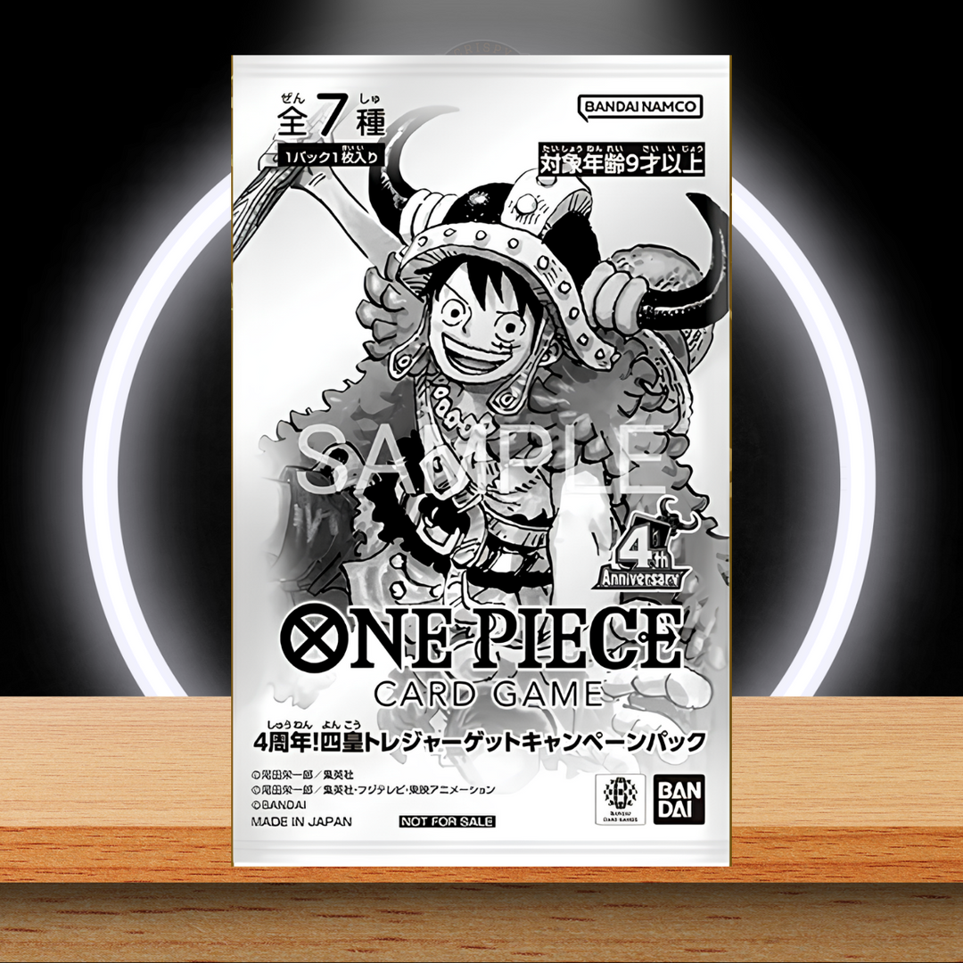 One Piece 4th Anniversary! Treasure Campaign Pack (ENG)