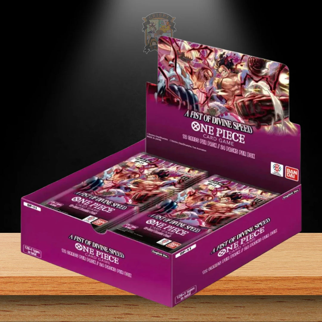 One Piece OP-11 A Fist of Divine Speed Display