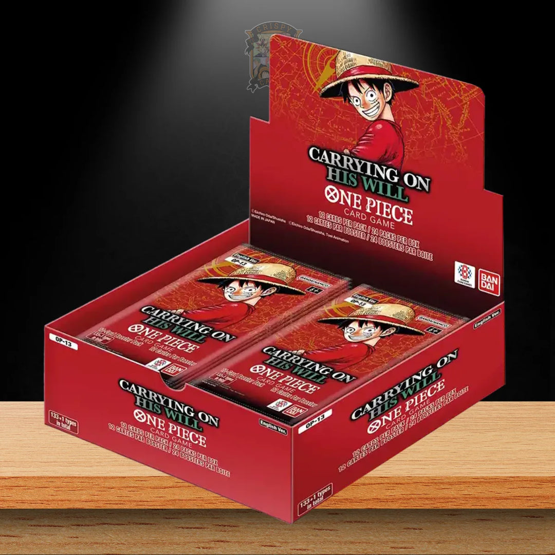 One Piece OP-13 Carrying on his Will Display