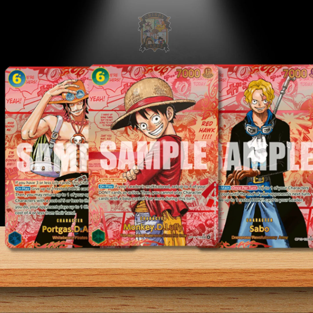 One Piece OP-13 Carrying on his Will Display