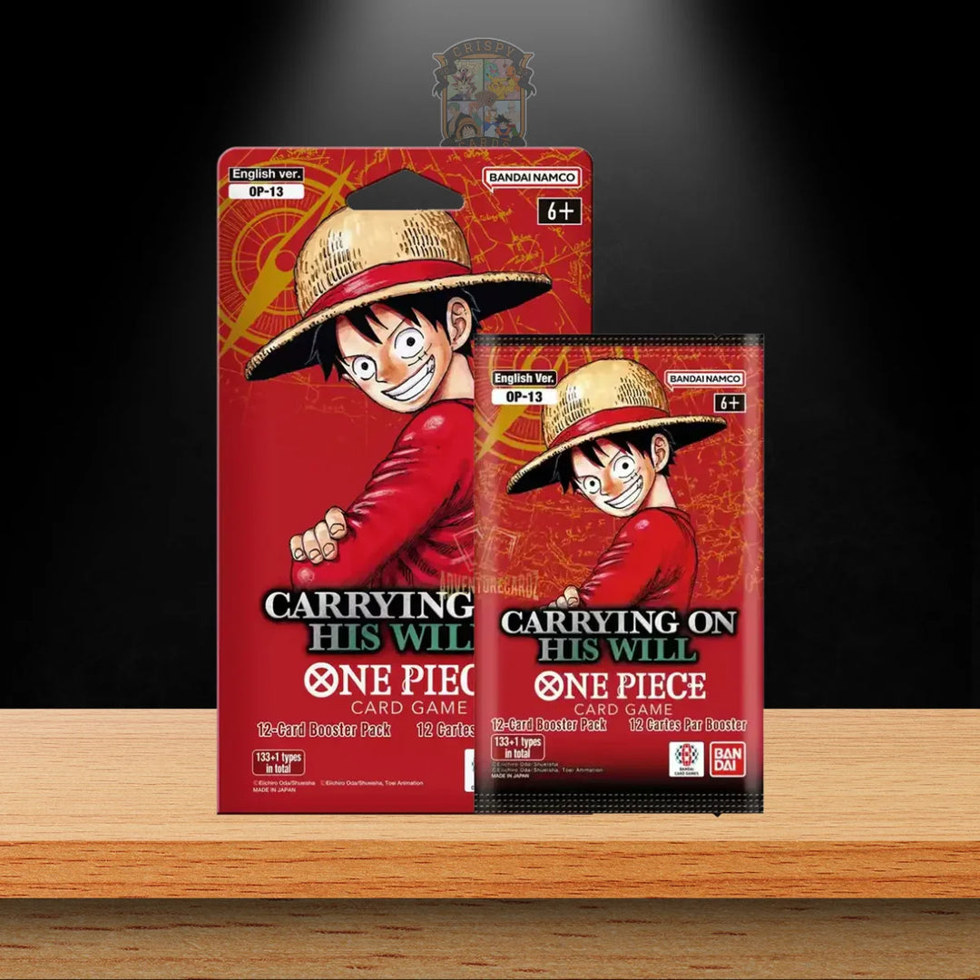 One Piece OP13 Carrying on his will Sleeved Booster