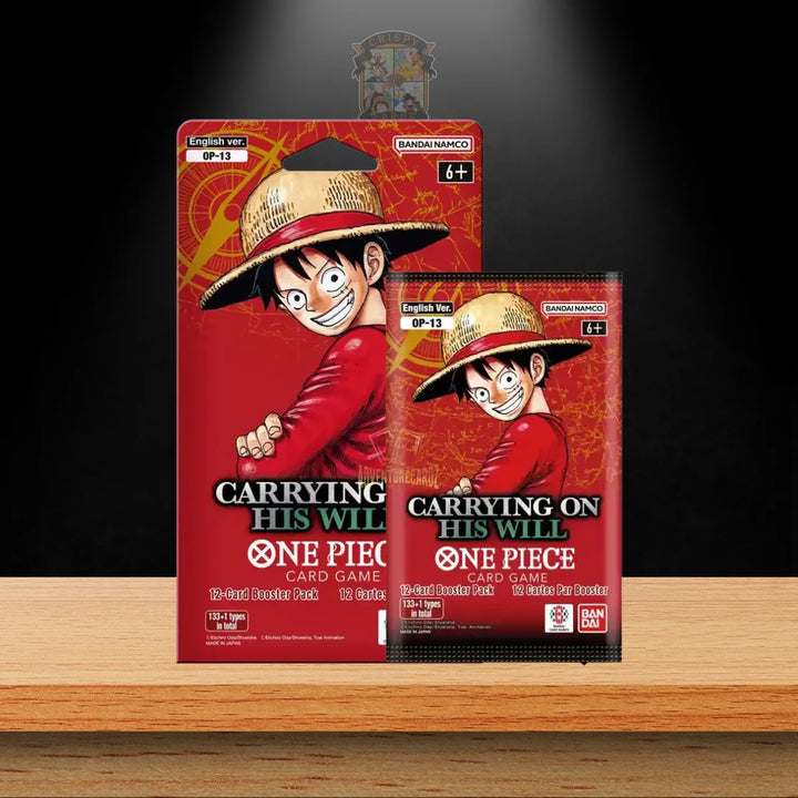 One Piece OP13 Carrying on his will Sleeved Booster