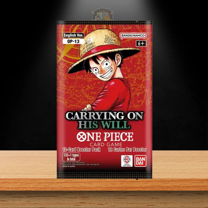 One Piece OP13 Carrying on his will Sleeved Booster