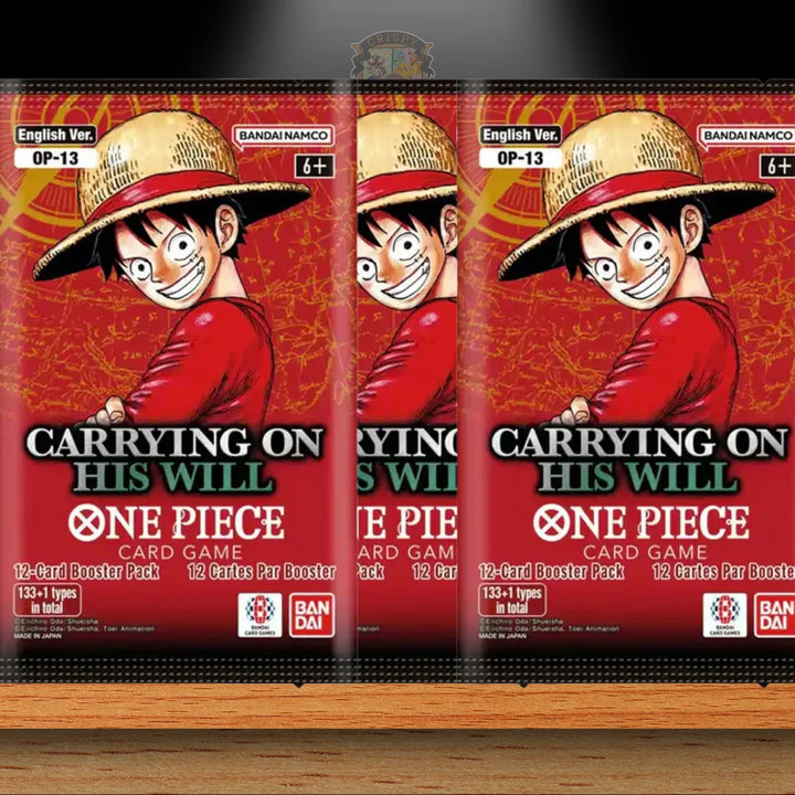 One Piece OP13 Carrying on his will Sleeved Booster