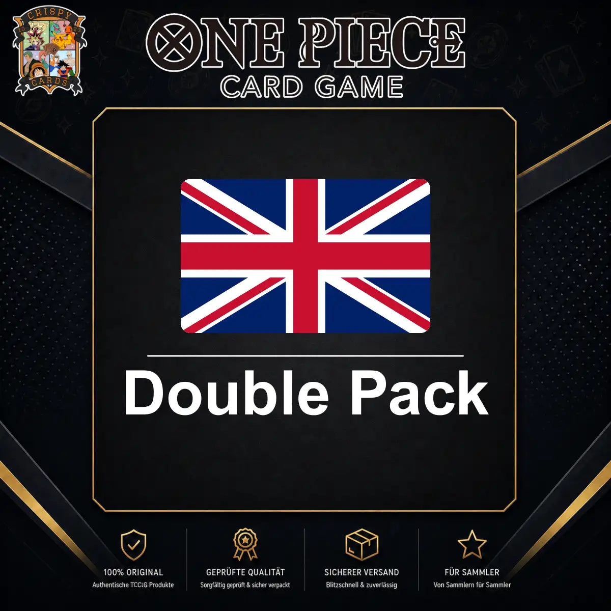 One Piece Double Pack Sets mit zwei TCG Boosterpacks