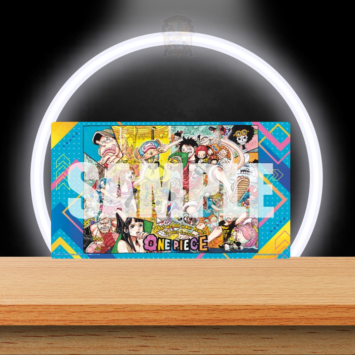 One Piece Official Playmat Limited Edition Vol.5 + Monkey.D.Luffy Leader Card (ENG)