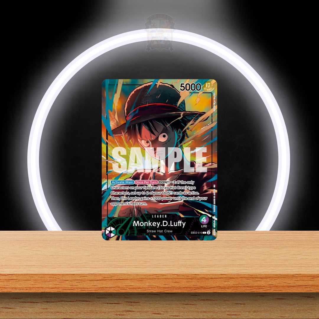 One Piece Official Playmat Limited Edition Vol.5 + Monkey.D.Luffy Leader Card (ENG)