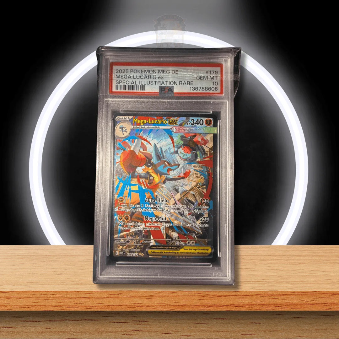 Pokémon Mega Lucario ex 179/132 Special Illustration Rare (DE) PSA 10 kaufen