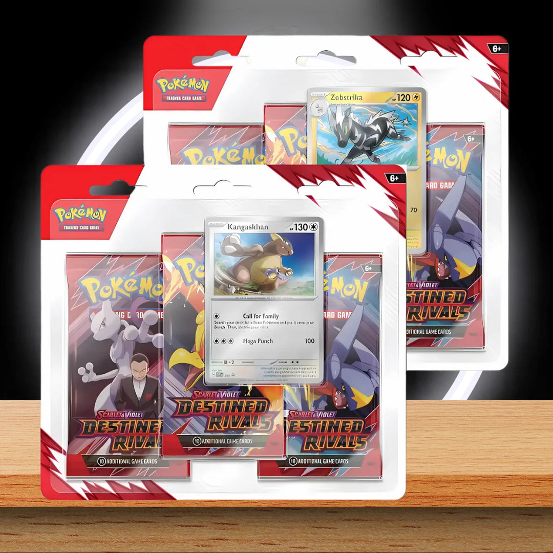 Pokémon Destined Rivals 3-Pack Blister