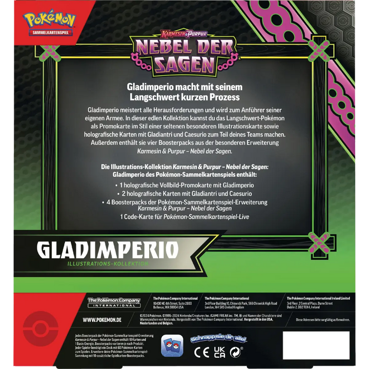 Pokémon KP6.5 Nebel der Sagen Illustration Rare Kollektion