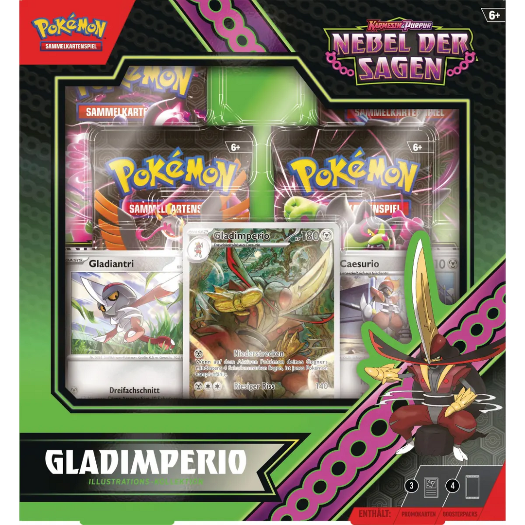 Pokémon KP6.5 Nebel der Sagen Illustration Rare Kollektion