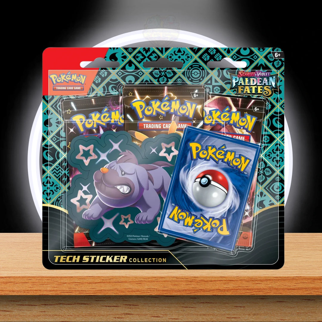 Pokémon Paldean Fates Tech Sticker Blister